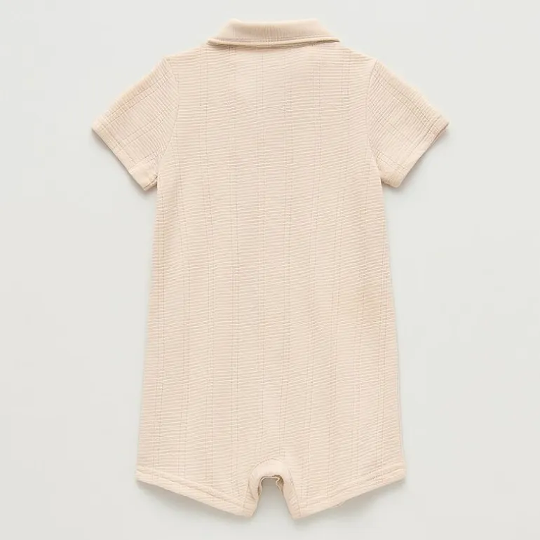 Okie Dokie Baby Boys Short Sleeve Romper