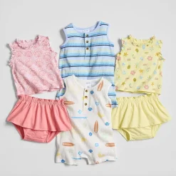 Okie Dokie Baby Boys Sleeveless Romper