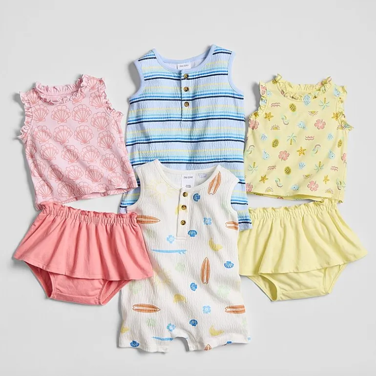 Okie Dokie Baby Boys Sleeveless Romper