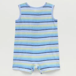 Okie Dokie Baby Boys Sleeveless Romper