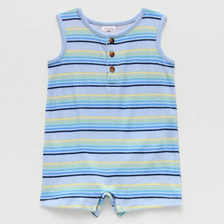 Okie Dokie Baby Boys Sleeveless Romper