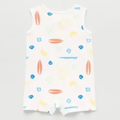Okie Dokie Baby Boys Sleeveless Romper