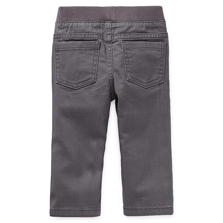 Okie Dokie Baby Boys Straight Original Fit Pull-On Pant