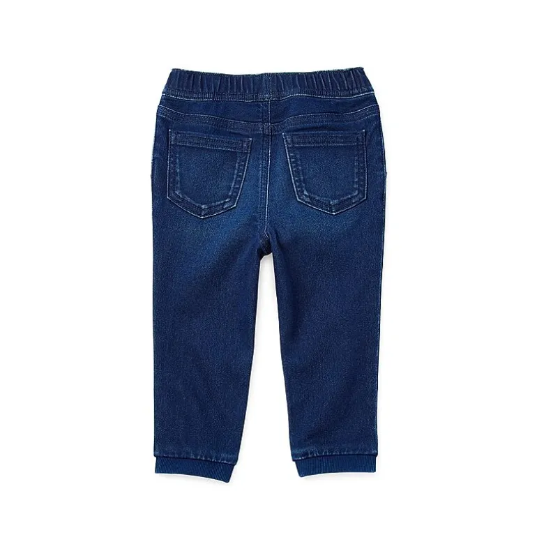 Okie Dokie Baby Boys Tapered Regular Fit Pull-On Pant