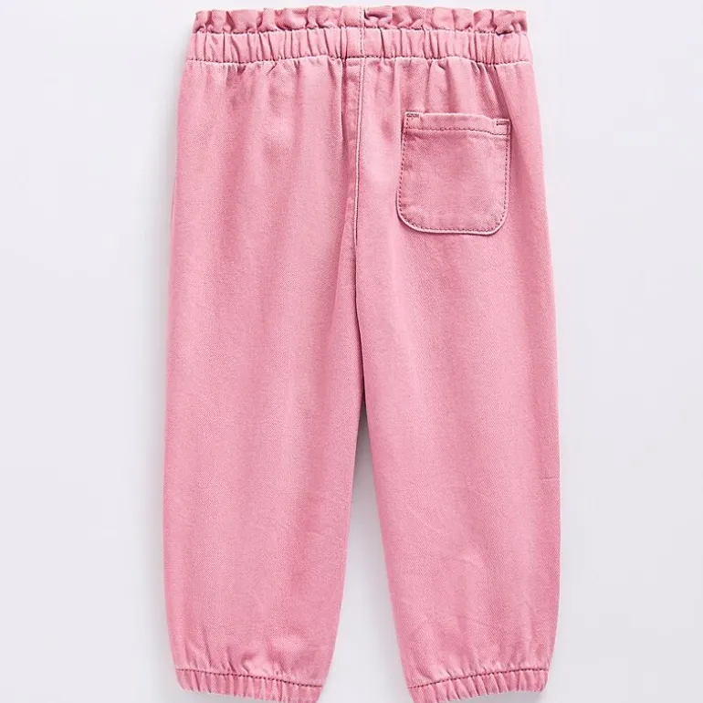 Okie Dokie Baby Girls Adjustable Waist Jogger Jean