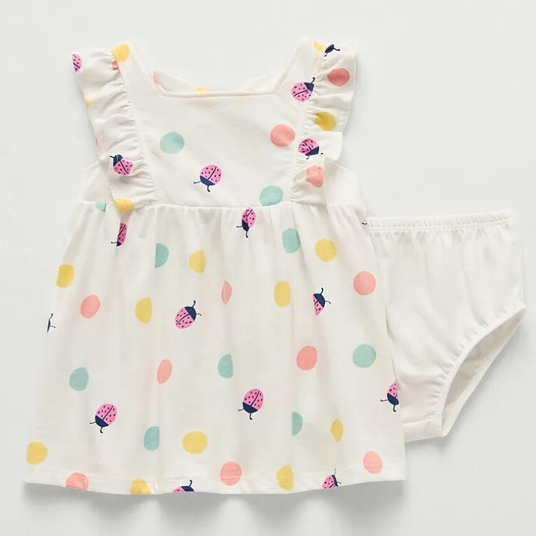 Okie Dokie Baby Girls Dress Set