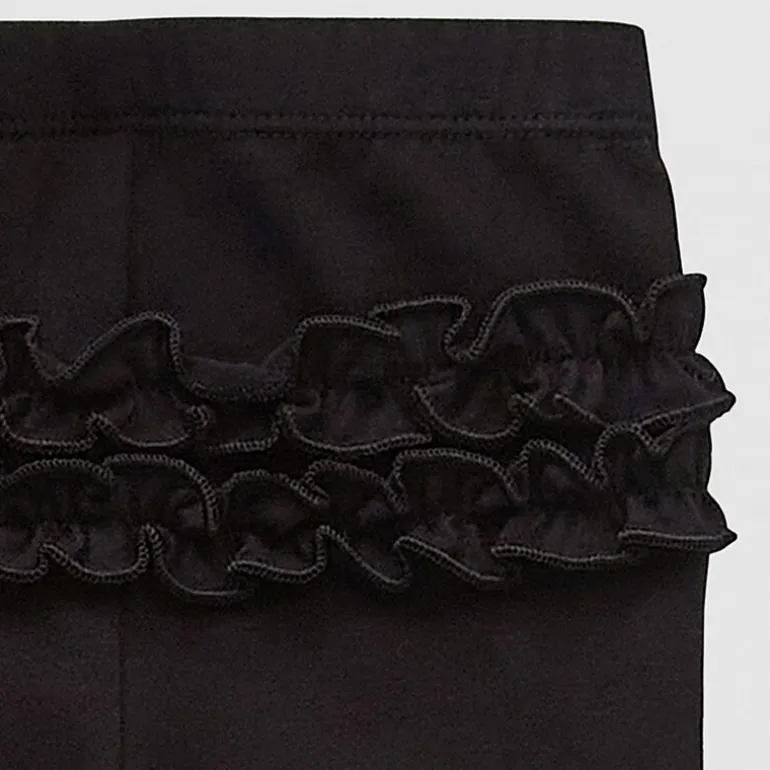 Okie Dokie Baby Girls Full Length Ruffle Back Leggings