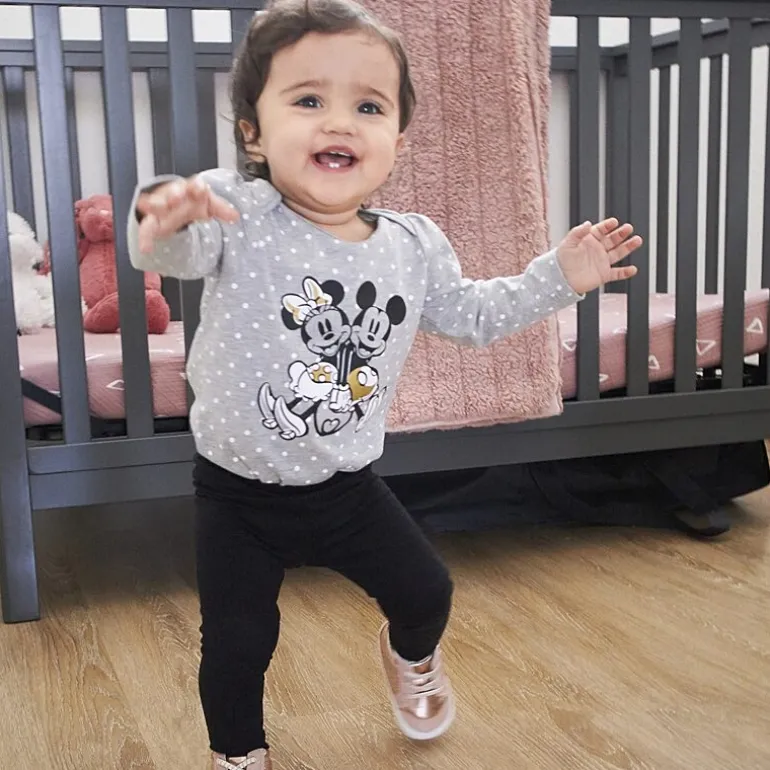 Okie Dokie Baby Girls Knit Skinny Full Length Leggings
