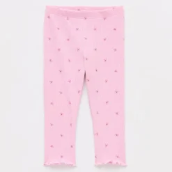 Okie Dokie Baby Girls Mid Rise Full Length Leggings