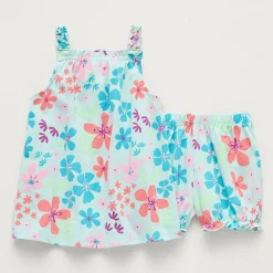 Okie Dokie Baby Girls 2-pc. Dress Set