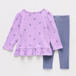 Okie Dokie Baby Girls 2-pc. Legging Set