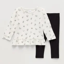 Okie Dokie Baby Girls 2-pc. Legging Set