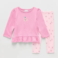 Okie Dokie Baby Girls 2-pc. Legging Set