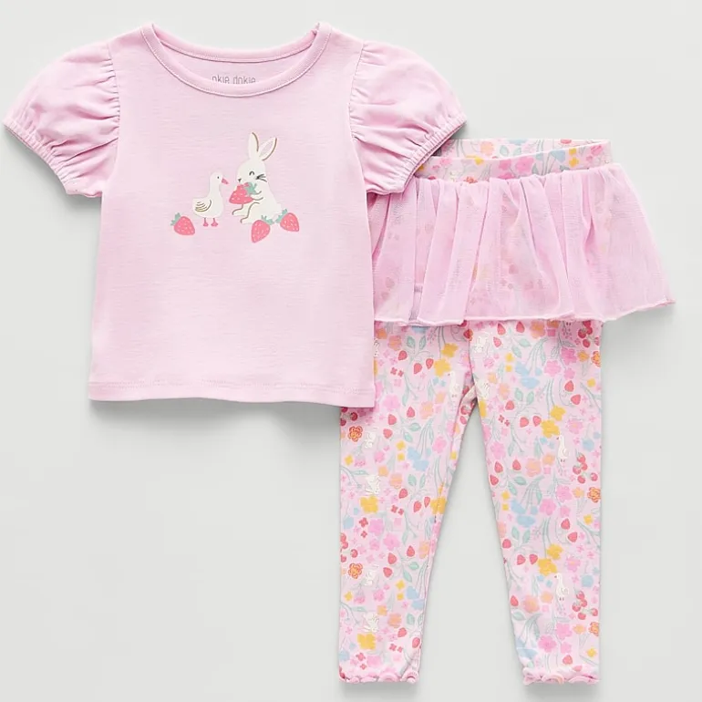 Okie Dokie Baby Girls 2-pc. Legging Set