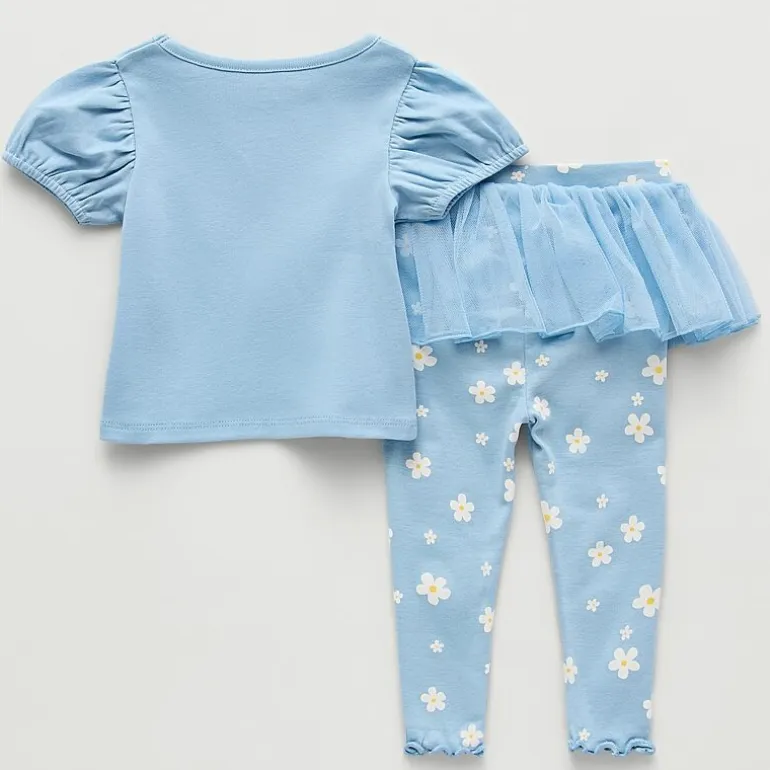 Okie Dokie Baby Girls 2-pc. Legging Set