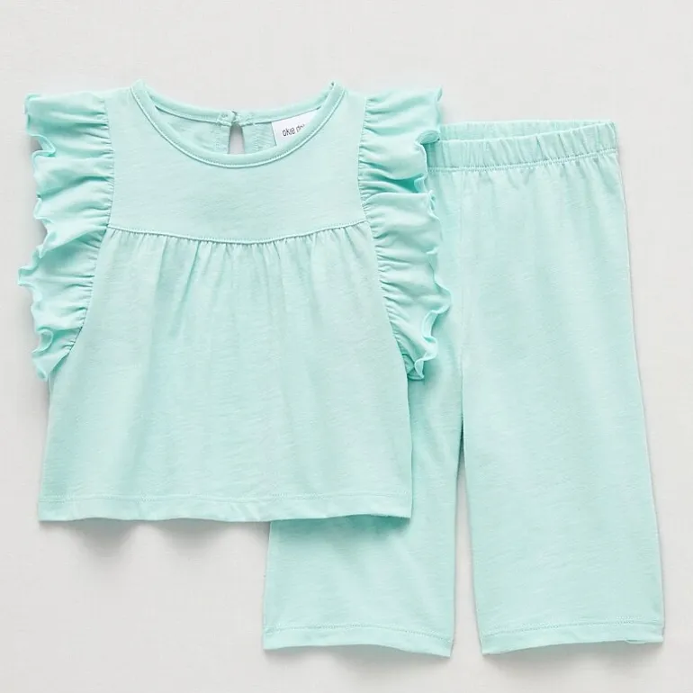 Okie Dokie Baby Girls 2-pc. Pant Set