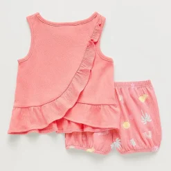 Okie Dokie Baby Girls 2-pc. Short Set