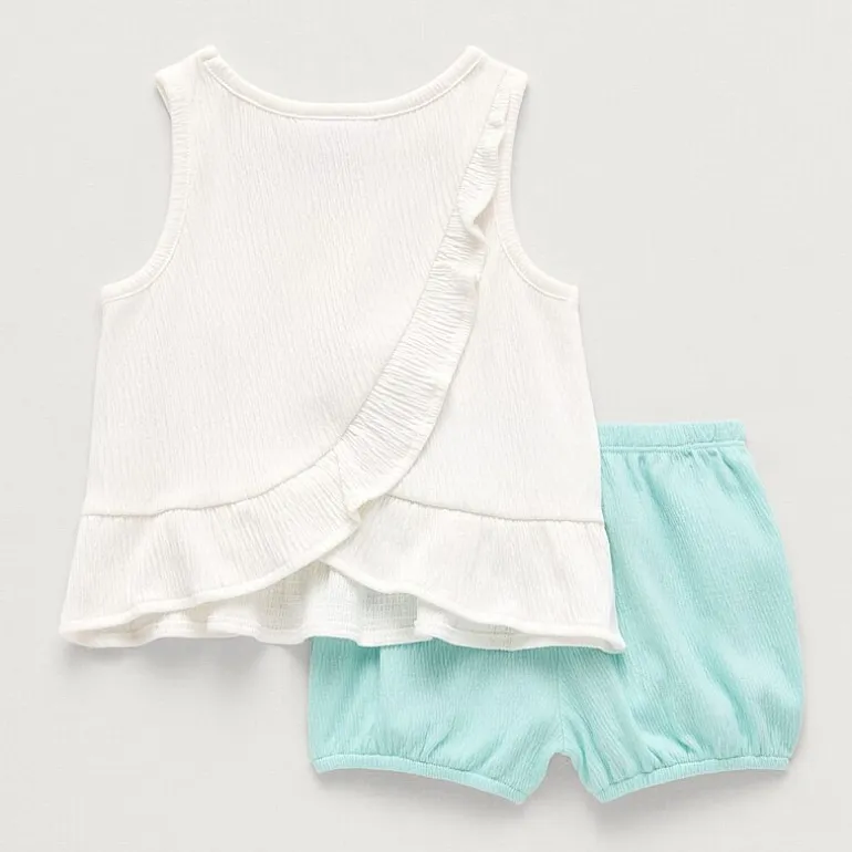 Okie Dokie Baby Girls 2-pc. Short Set