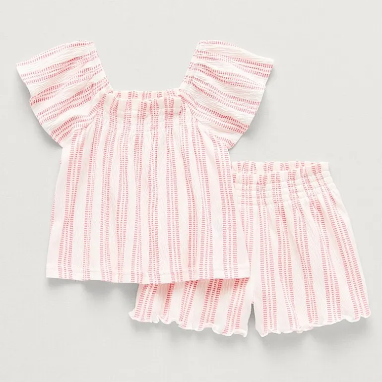 Okie Dokie Baby Girls 2-pc. Short Set