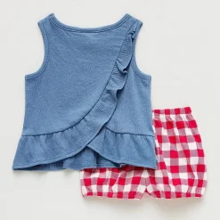 Okie Dokie Baby Girls 2-pc. Short Set