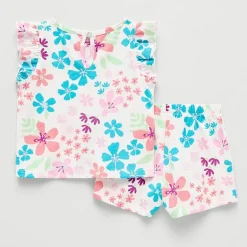 Okie Dokie Baby Girls 2-pc. Short Set