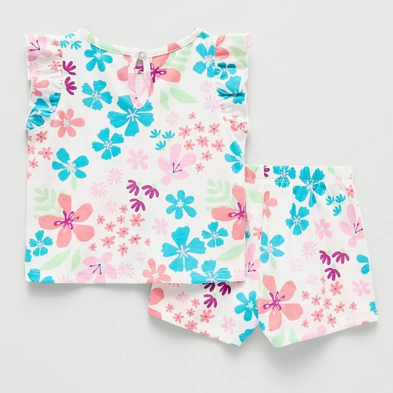 Okie Dokie Baby Girls 2-pc. Short Set