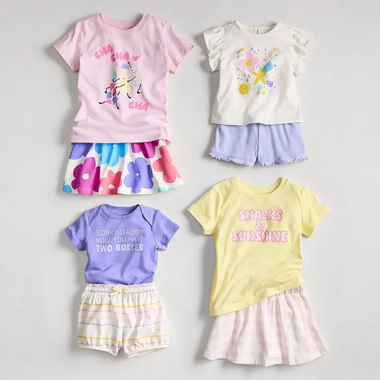 Okie Dokie Baby Girls Pull-On Short