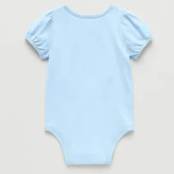 Okie Dokie Baby Girls Round Neck Short Sleeve Bodysuit