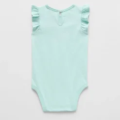 Okie Dokie Baby Girls Round Neck Sleeveless Bodysuit
