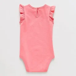 Okie Dokie Baby Girls Round Neck Sleeveless Bodysuit