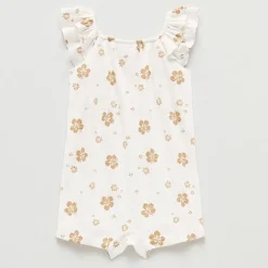 Okie Dokie Baby Girls Short Sleeve Romper
