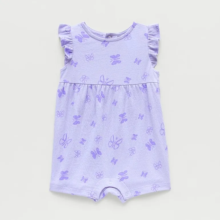 Okie Dokie Baby Girls Sleeveless Romper