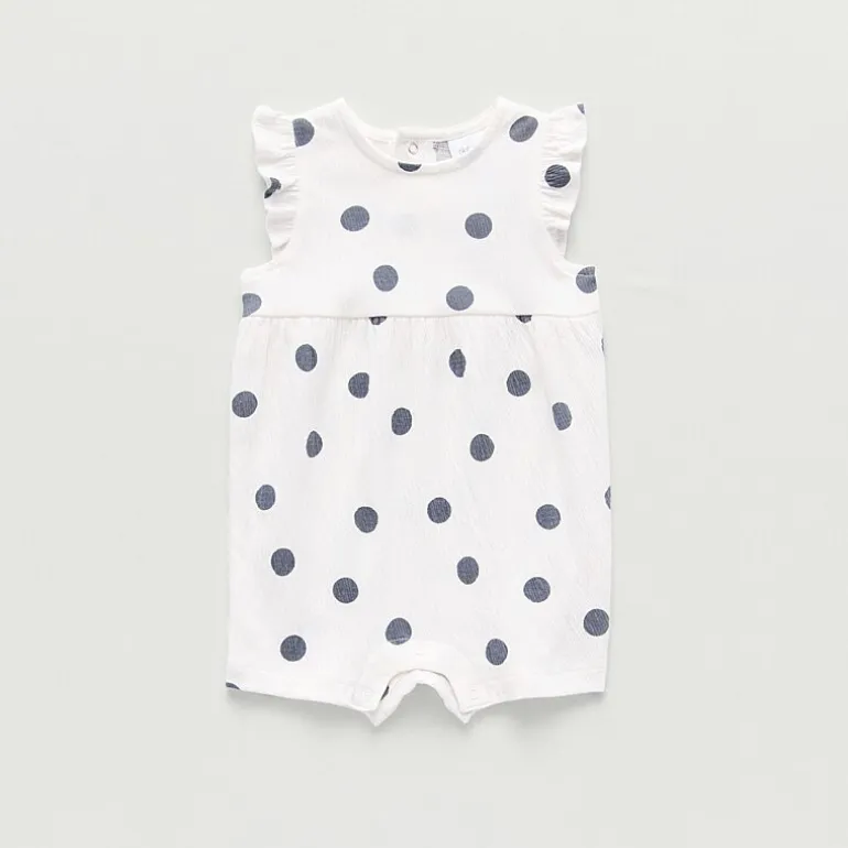 Okie Dokie Baby Girls Sleeveless Romper