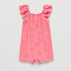 Okie Dokie Baby Girls Sleeveless Romper