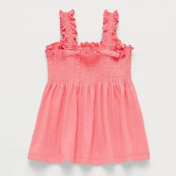Okie Dokie Baby Girls Square Neck Sleeveless Tank Top