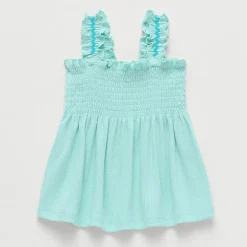 Okie Dokie Baby Girls Square Neck Sleeveless Tank Top