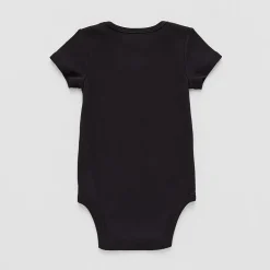 Okie Dokie Baby Unisex Round Neck Short Sleeve Rib Bodysuit
