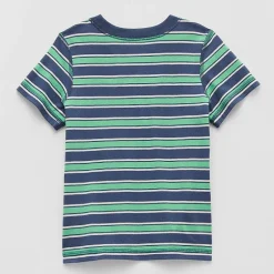Okie Dokie Boys Easy-on + Easy-off Sensory Friendly Crew Neck Short Sleeve Adaptive Regular Fit Graphic T-Shirt