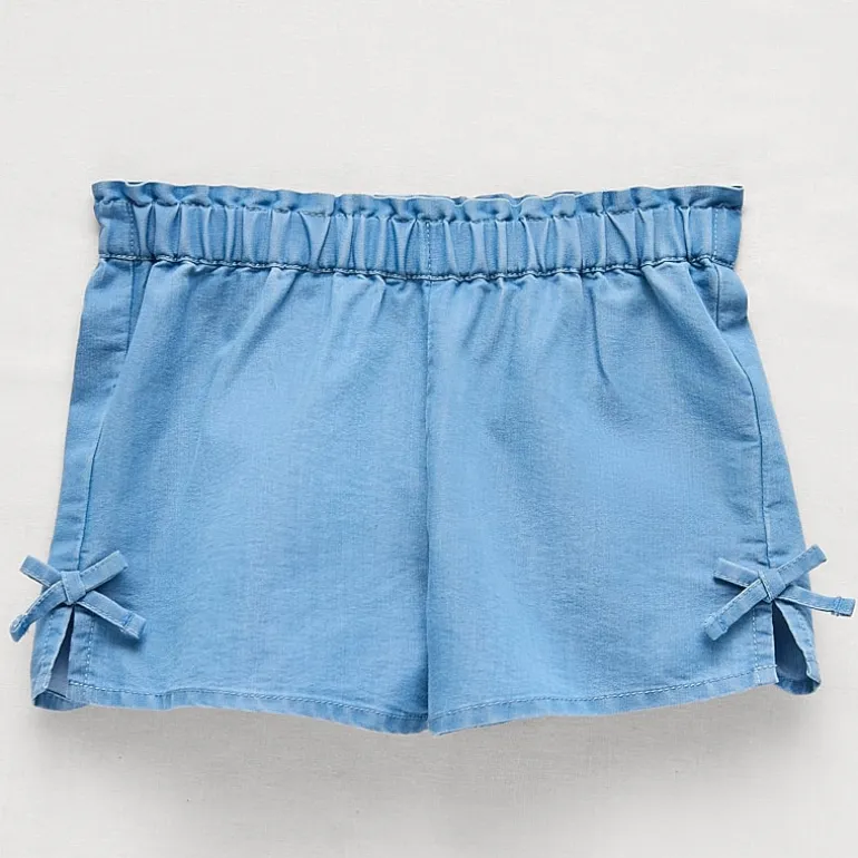 Okie Dokie Chambray Toddler & Little Girls Pull-On Short
