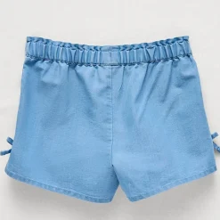 Okie Dokie Chambray Toddler & Little Girls Pull-On Short
