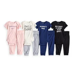 Okie Dokie Grow With Me Baby Unisex Tapered Mid Rise Regular Fit Jogger Pant