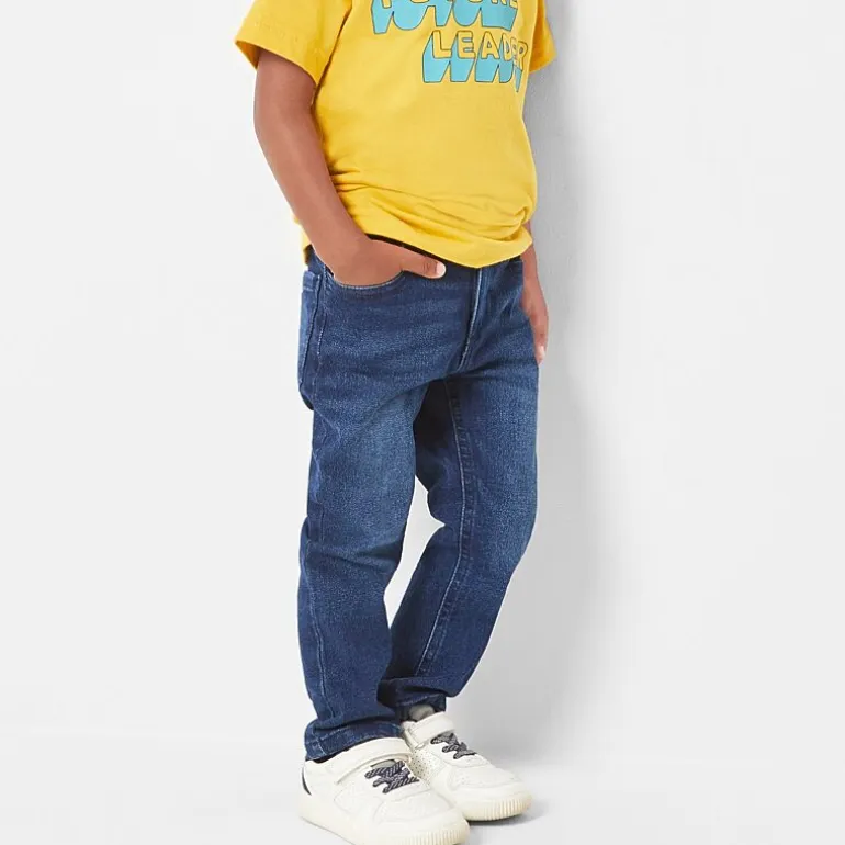 Okie Dokie Toddler Boys Straight Leg Jean