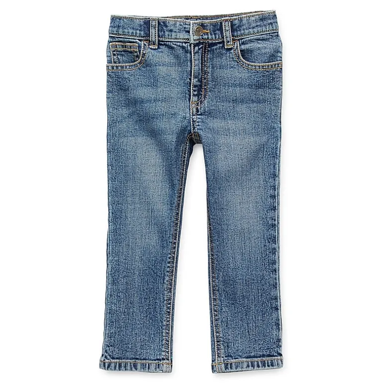 Okie Dokie Toddler Boys Straight Leg Jean