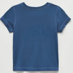 Okie Dokie Toddler Girls Easy-on + Easy-off Sensory Friendly Round Neck Short Sleeve Adaptive Regular Fit Graphic T-Shirt