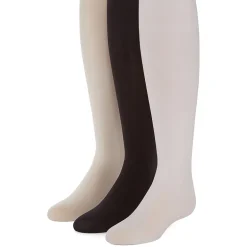 Okie Dokie Toddler Girls Multi-Pack 3-pc. Tights