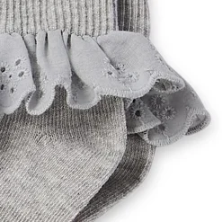 Okie Dokie Toddler Girls 5 Pair Turncuff Socks