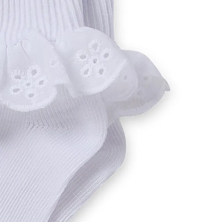 Okie Dokie Toddler Girls 5 Pair Turncuff Socks