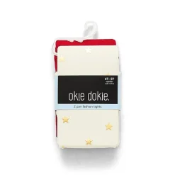 Okie Dokie Toddler Girls 2-pc. Star Tights