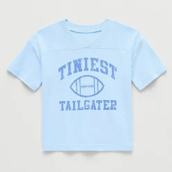 Okie Dokie Toddler & Little Boys V Neck Short Sleeve Regular Fit Graphic T-Shirt