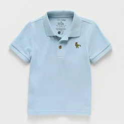 Okie Dokie Toddler & Little Boys Short Sleeve Regular Fit Polo Shirt